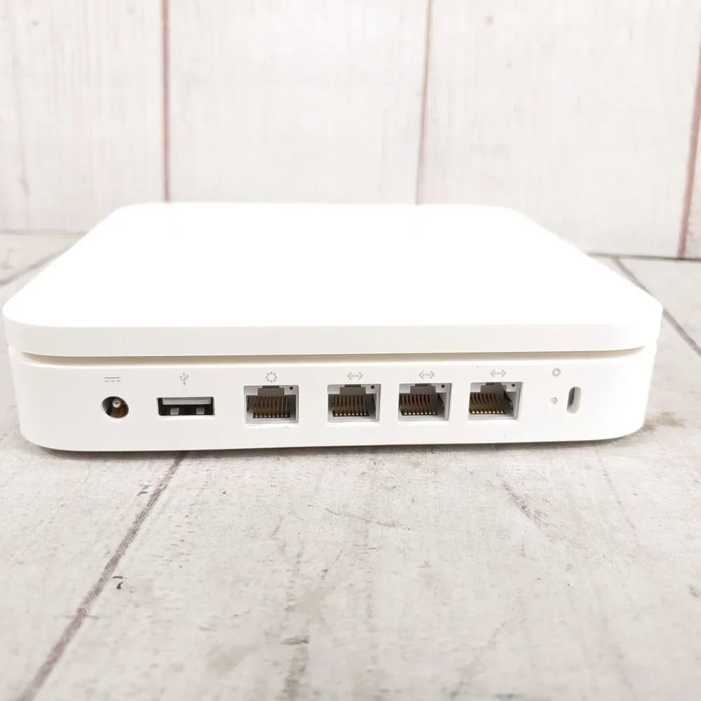 Apple AirPort Extreme Base Station A1408 802.11n Dual Band WiFi Router TESTED